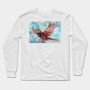 Flying cardinal Long Sleeve T-Shirt